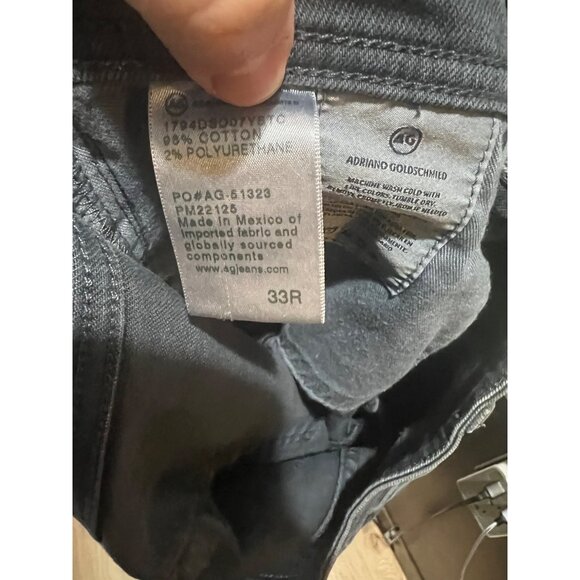AG Adriano Goldschmied The Everett Slim Straight Jeans  - Size 33x34 - Picture 5 of 5